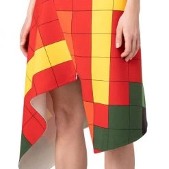 Akris Tiled Asymmetric Midi-Dress -Akris Sales Shop unnamed file 547