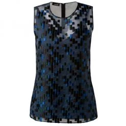 Akris Sleeveless Embroidered Top
