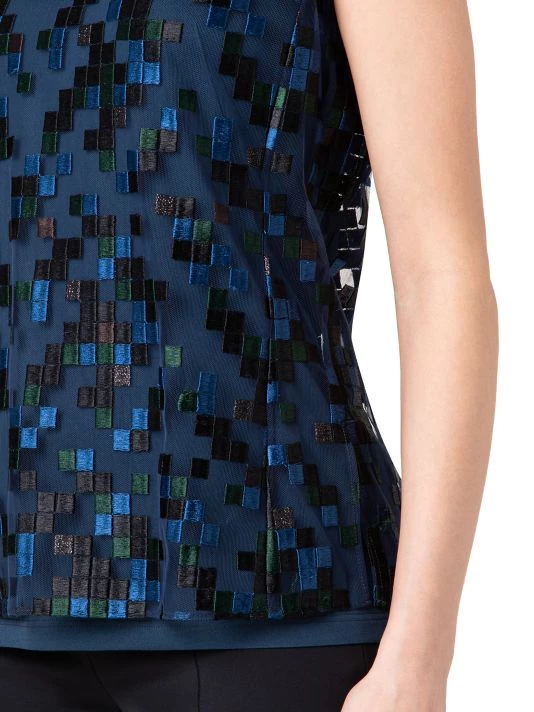 Akris Sleeveless Embroidered Top 8 Akris Sleeveless Embroidered Top - Image 6