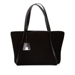 Akris Alex Rib-Knit Tote