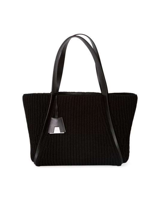 Akris Alex Rib-Knit Tote 3 Akris Alex Rib-Knit Tote