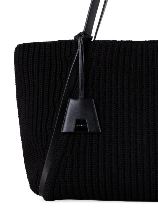 Akris Alex Rib-Knit Tote 6 Akris Alex Rib-Knit Tote - Image 4
