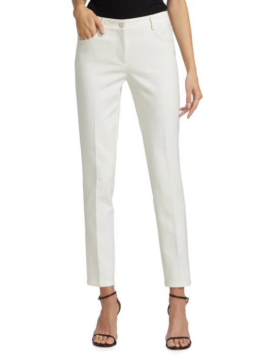 Akris Magda Pleated Ankle-Crop Trousers 4 Akris Magda Pleated Ankle-Crop Trousers - Image 2