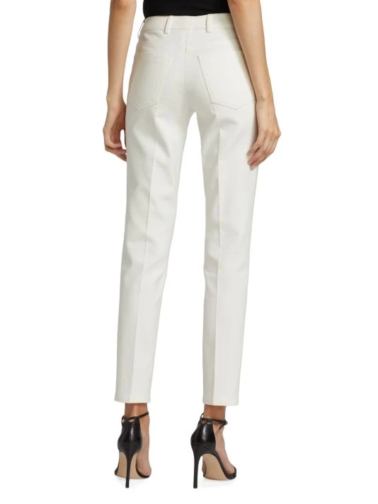 Akris Magda Pleated Ankle-Crop Trousers 6 Akris Magda Pleated Ankle-Crop Trousers - Image 4