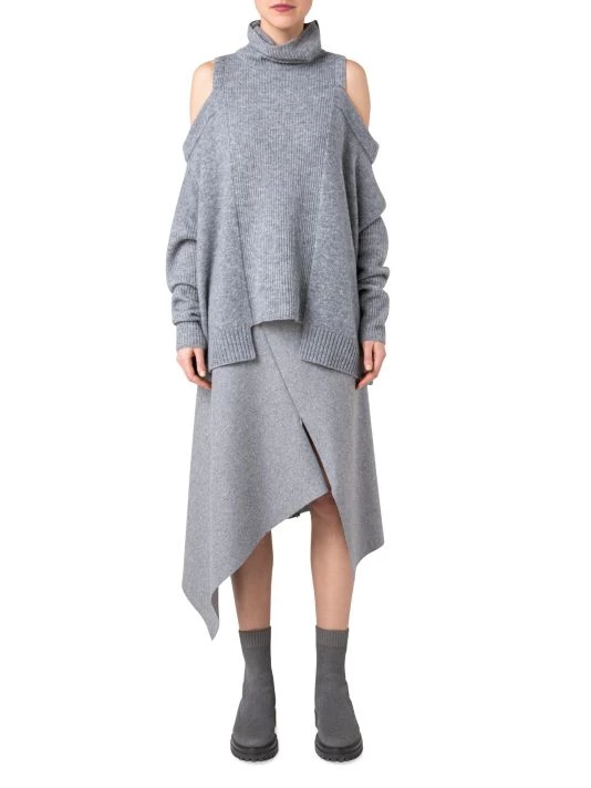 Akris Oversized Cold-Shoulder Sweater 4 Akris Oversized Cold-Shoulder Sweater - Image 2