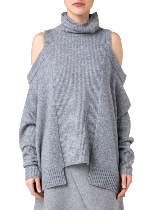 Akris Oversized Cold-Shoulder Sweater 5 Akris Oversized Cold-Shoulder Sweater - Image 3