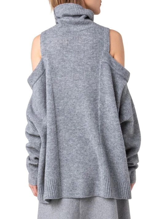 Akris Oversized Cold-Shoulder Sweater 7 Akris Oversized Cold-Shoulder Sweater - Image 5