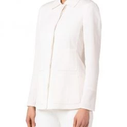 Akris Ribbed Cotton-Blend Jacket -Akris Sales Shop unnamed file 600