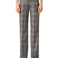 Akris Miranda Plaid Wide-Leg Pants -Akris Sales Shop unnamed file 611
