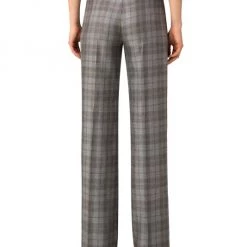 Akris Miranda Plaid Wide-Leg Pants -Akris Sales Shop unnamed file 613