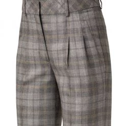 Akris Miranda Plaid Wide-Leg Pants -Akris Sales Shop unnamed file 614