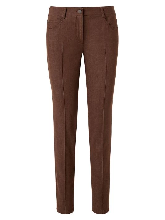 Akris Magda Cotton-Stretch Denim Pants 3 Akris Magda Cotton-Stretch Denim Pants