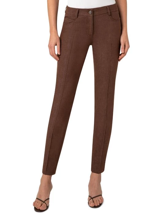 Akris Magda Cotton-Stretch Denim Pants 4 Akris Magda Cotton-Stretch Denim Pants - Image 2