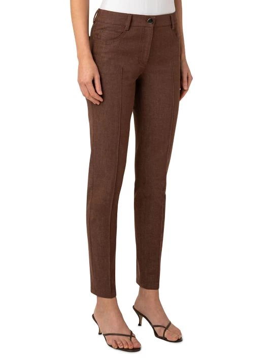 Akris Magda Cotton-Stretch Denim Pants 5 Akris Magda Cotton-Stretch Denim Pants - Image 3