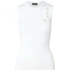 Akris Cutout Trapezoid Shell