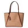 Akris Small Alex Leather-Trimmed Raffia Tote -Akris Sales Shop unnamed file 63