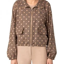 Akris Square-Appliqué Zip-Up Jacket -Akris Sales Shop unnamed file 640