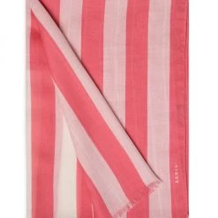 Akris Striped Cashmere-Silk Shawl<br>