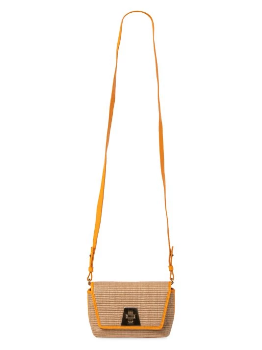 Akris Anouk Little Day Raffia Crossbody Bag 5 Akris Anouk Little Day Raffia Crossbody Bag - Image 3