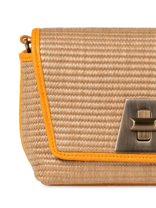 Akris Anouk Little Day Raffia Crossbody Bag 7 Akris Anouk Little Day Raffia Crossbody Bag - Image 5