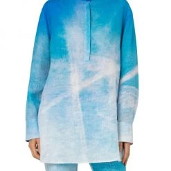 Akris St. Gallen Sky Linen & Silk Tunic -Akris Sales Shop unnamed file 660