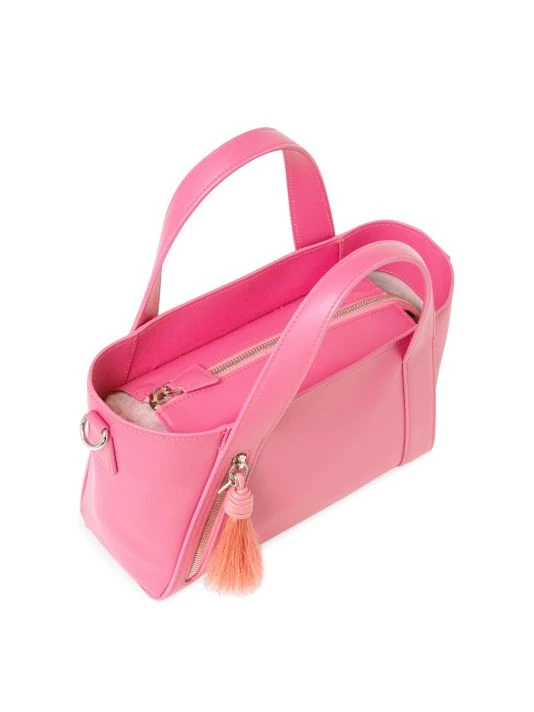 Akris Alexa Little Zip Leather Top Handle Bag Blossom 4 Akris Alexa Little Zip Leather Top Handle Bag Blossom - Image 2