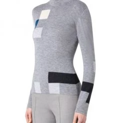 Akris Pixelated Cashmere-Silk Sweater -Akris Sales Shop unnamed file 674