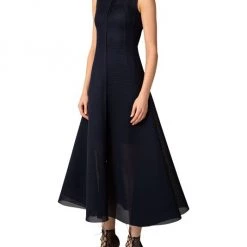 Akris Techno Grid Sleeveless Midi-Dress 9 Akris Techno Grid Sleeveless Midi-Dress -Akris Sales Shop unnamed file 692