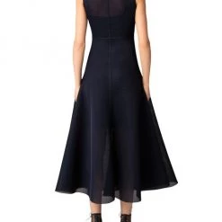 Akris Techno Grid Sleeveless Midi-Dress 10 Akris Techno Grid Sleeveless Midi-Dress -Akris Sales Shop unnamed file 693
