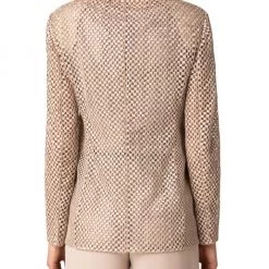 Akris Single-Breasted Openwork Blazer -Akris Sales Shop unnamed file 699