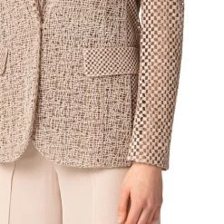 Akris Single-Breasted Openwork Blazer -Akris Sales Shop unnamed file 700