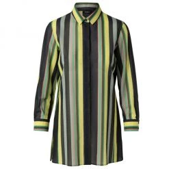 Akris Striped Cotton Voile Tunic Blouse<br>
