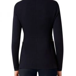 Akris Faux-Leather-Trim Zip-Up Jacket -Akris Sales Shop unnamed file 711