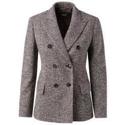 Akris Tweed Double-Breasted Jacket