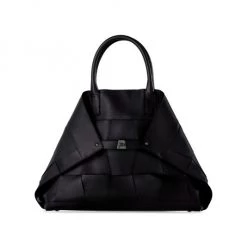 Akris Small AI Braided Leather Tote