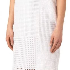 Akris Grid Patchwork Sheath Dress -Akris Sales Shop unnamed file 770