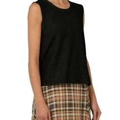 Akris Sequined Linen-Blend Shell -Akris Sales Shop unnamed file 774