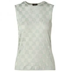 Akris Silk Trapezoid Shell Mint 9 Akris Silk Trapezoid Shell Mint -Akris Sales Shop unnamed file 780