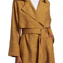 Akris Space-Dye Double-Breasted Trench Coat -Akris Sales Shop unnamed file 785
