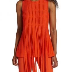 Akris Fringe Sleeveless Top -Akris Sales Shop unnamed file 820