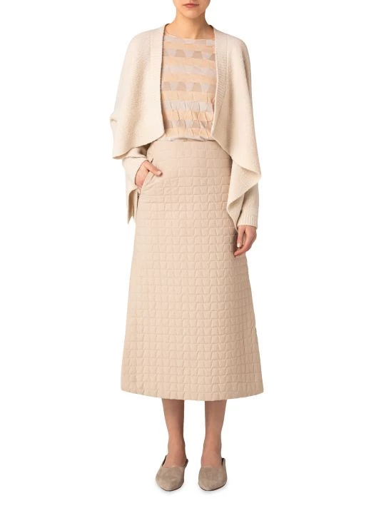 Akris Cropped Asymmetric Cape 4 Akris Cropped Asymmetric Cape - Image 2