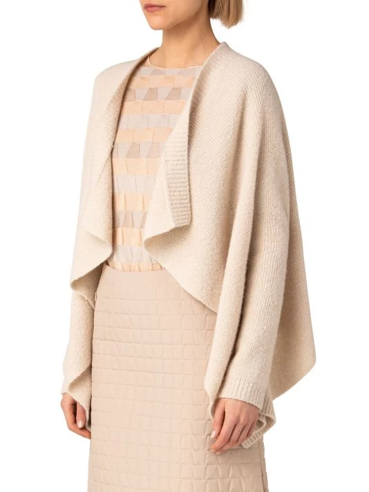 Akris Cropped Asymmetric Cape 6 Akris Cropped Asymmetric Cape - Image 4