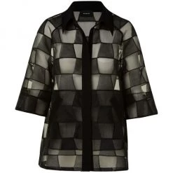 Akris Techno Organza Trapezoid Jacket
