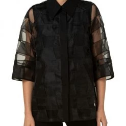 Akris Techno Organza Trapezoid Jacket -Akris Sales Shop unnamed file 852