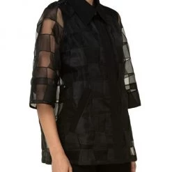 Akris Techno Organza Trapezoid Jacket -Akris Sales Shop unnamed file 853