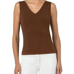 Akris Stretch Silk V-Neck Tank 10 Akris Stretch Silk V-Neck Tank -Akris Sales Shop unnamed file 870