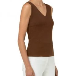 Akris Stretch Silk V-Neck Tank 11 Akris Stretch Silk V-Neck Tank -Akris Sales Shop unnamed file 871