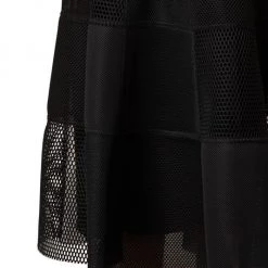 Akris Grid Patchwork A-Line Midi-Skirt -Akris Sales Shop unnamed file 879