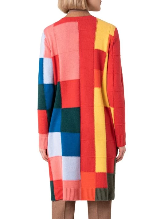 Akris Cashmere Colorblocked Cardigan 7 Akris Cashmere Colorblocked Cardigan - Image 5