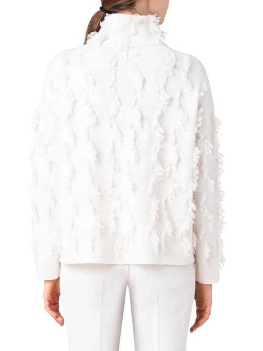 Akris Fringe Boxy Sweater 7 Akris Fringe Boxy Sweater - Image 5